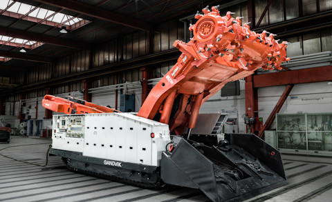 MC250 continuous miner