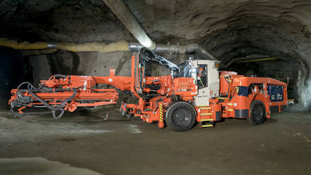 DS511 Rock support drill rig